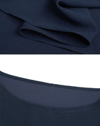 Off-Shoulder Cape Dress | Flowing Shawl Silhouette Suitpure