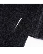 Suli Wool Long Coat in Shadow Grey Suitpure