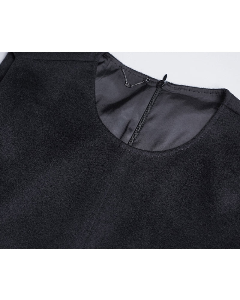 Mei Qiantai Minimalist Sleeveless Dress Suitpure