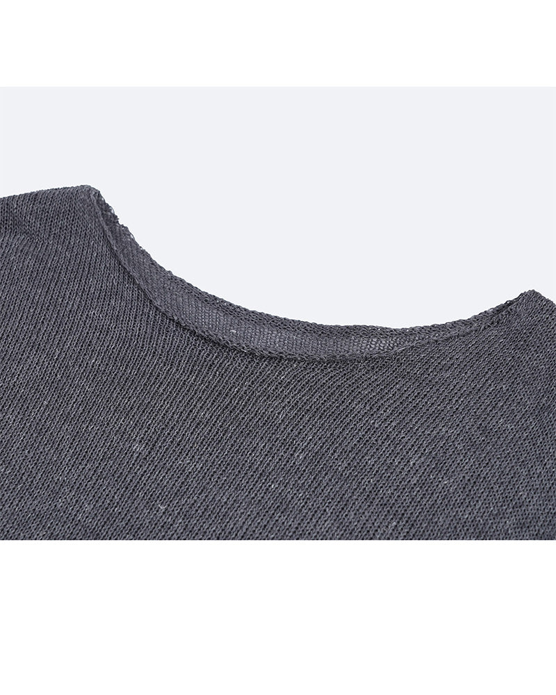 Romantic Cutout Off-Shoulder Knit Top