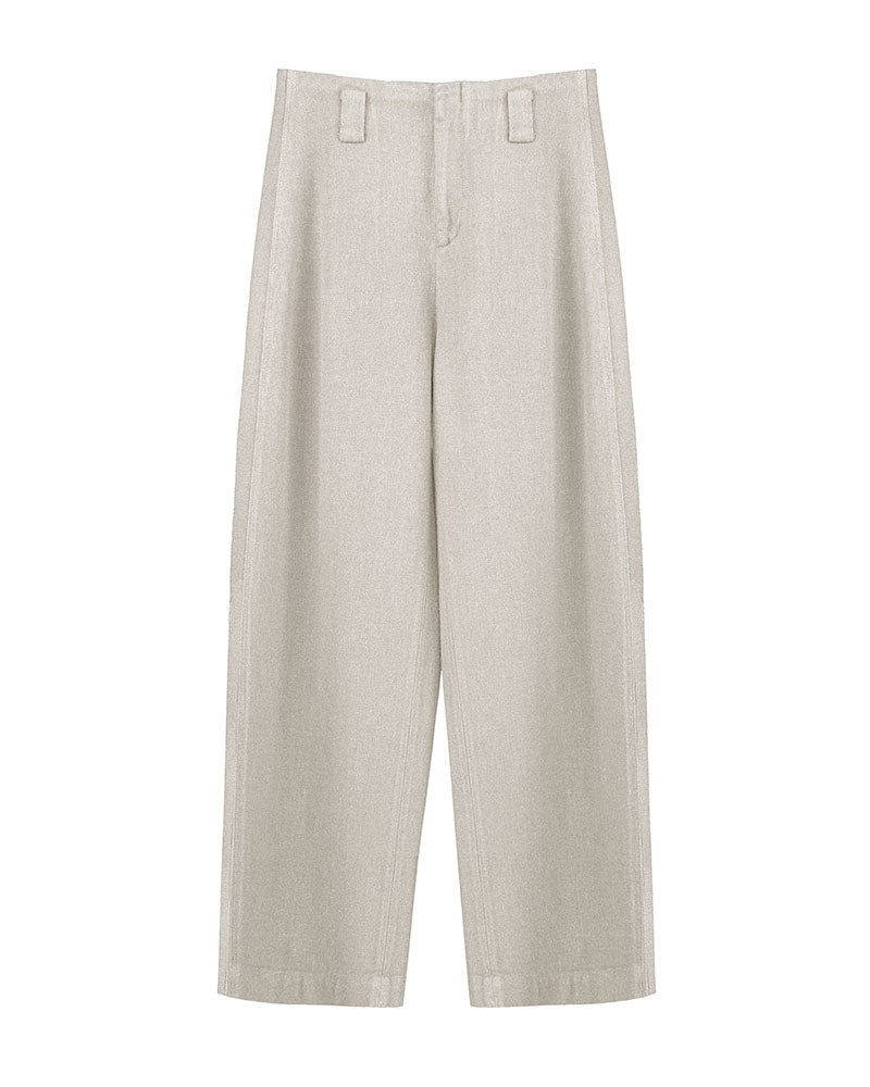 Heavyweight Tencel Linen Straight Leg Trousers Suitpure