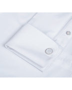 Wing Collar Blouse with French Cuffs Suitpure