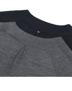 Crewneck Raglan Sleeve Knit Top