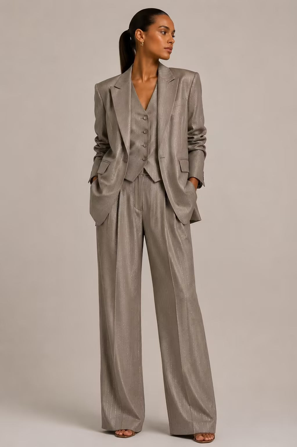 Five custom-made suits