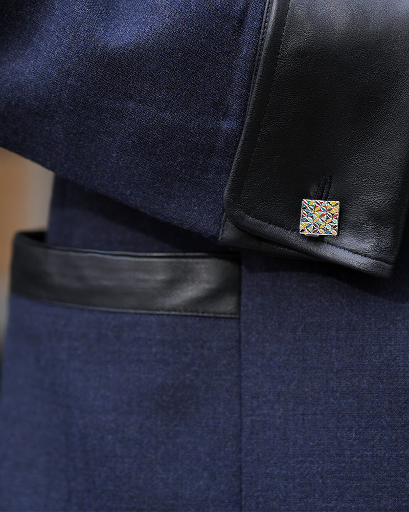Starlight Blue Flannel Blazer Suitpure