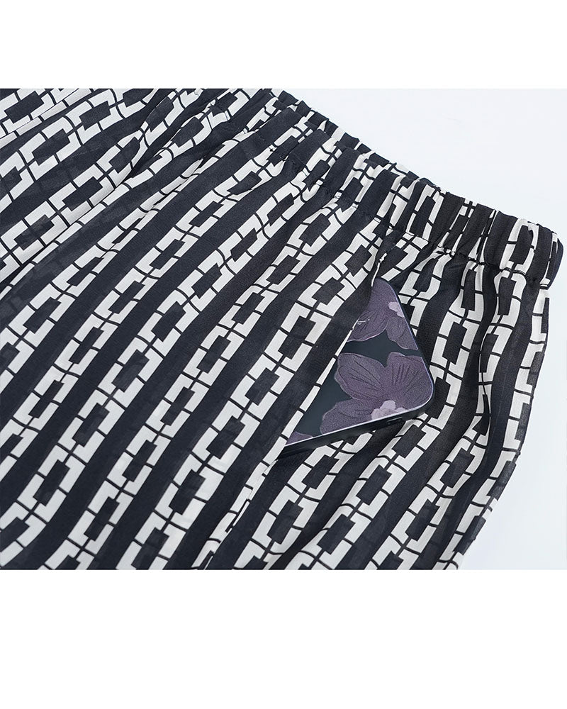 Ultra-Light Silk Relaxed Trousers | Effortless Drape Suitpure