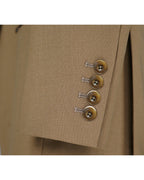 Fine Wool Single-Breasted Blazer Suitpure