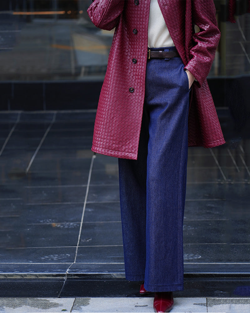 High-Waist Wide-Leg Jeans Suitpure
