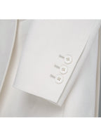 Relaxed Fit Wool Acetie Oversized Jacket Suitpure