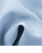 Cloud Blue Elegant 3/4 Sleeve Blazer Suitpure