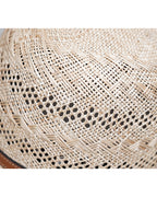 Women Summer Breathable Wide Brim Hollow Weave Straw Sun Hat Suitpure
