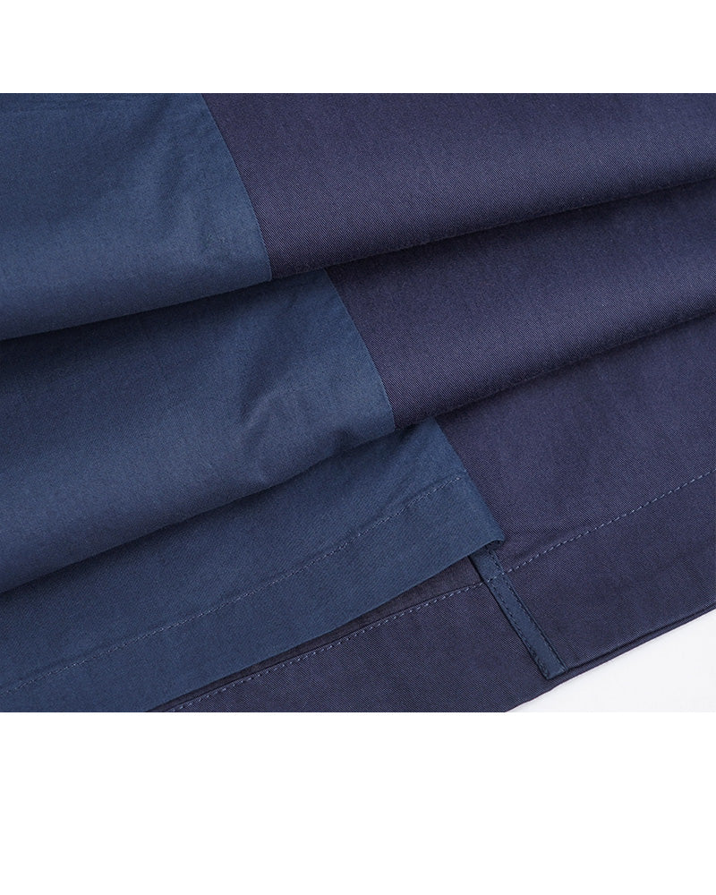 Cotton Trench Coat with Dolman Sleeves | Oversized