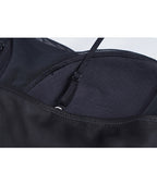 Slim-Fit Black Camisole with Spaghetti Straps Suitpure