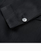 Tree Grain Acetate Shawl Collar Unlined Blazer Suitpure