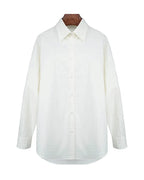 Relaxed Fit Drop Shoulder Shirt Jacket in Plaid Suitpure