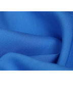 Sky Blue Mandarin Collar Blouse with Self-Tie Suitpure