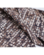 12x155cm Elegant Mulberry Silk Skinny Long Neck Tie & Scarf Suitpure