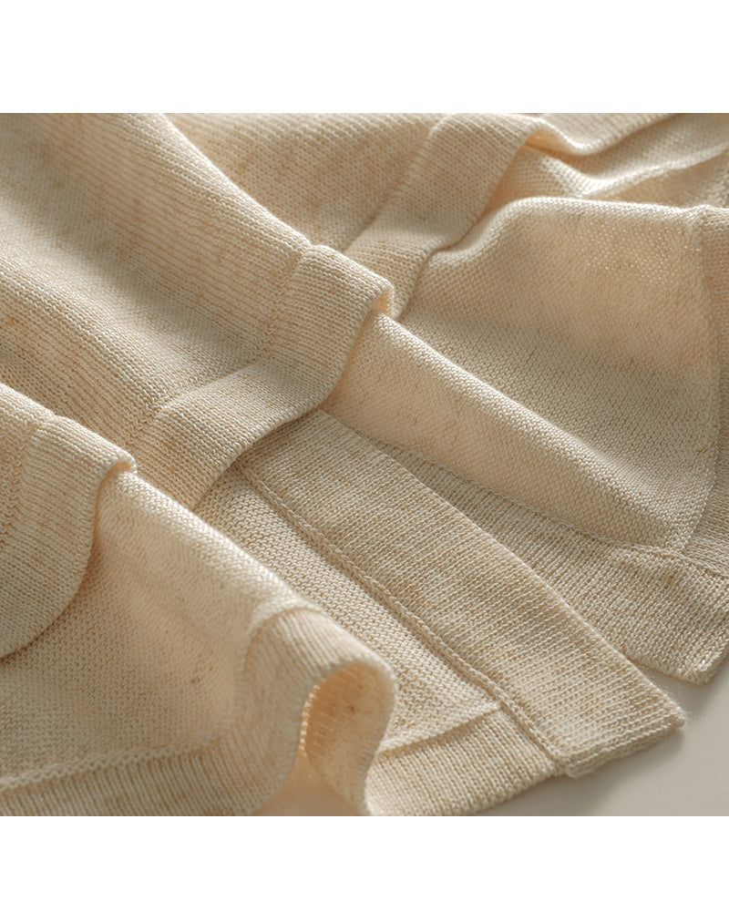 V-Neck Knit Vest for Layering