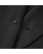 Shawl Collar Tie-Waist Blouse for Spring