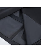 Acetate Satin Belted Blazer | Self-Tie Waist Suitpure