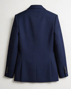 Classic Twill Double-Breasted Blazer Suitpure