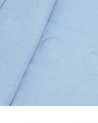 Cloud Blue Elegant 3/4 Sleeve Blazer Suitpure