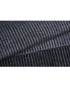 Thick Wool Turtleneck with Horizontal Stripes