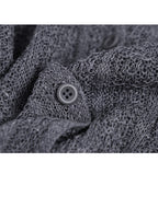 Crewneck Cutout Knit Top in Neutral