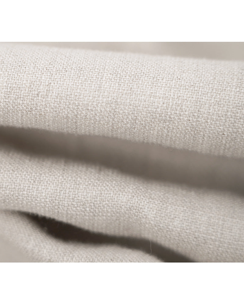 Vintage Dew-Retted Linen Cotton Blazer | Patch Pockets Suitpure