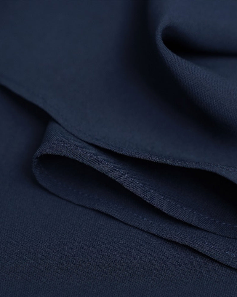 Off-Shoulder Cape Dress | Flowing Shawl Silhouette Suitpure