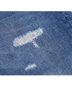 Applique Stitch Tapered Jeans | Vintage Workwear Suitpure