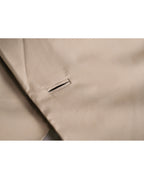 Khaki Goose Down Oversized Puffer Coat