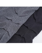 V-Neck Knit Top with Darted Waist Detail