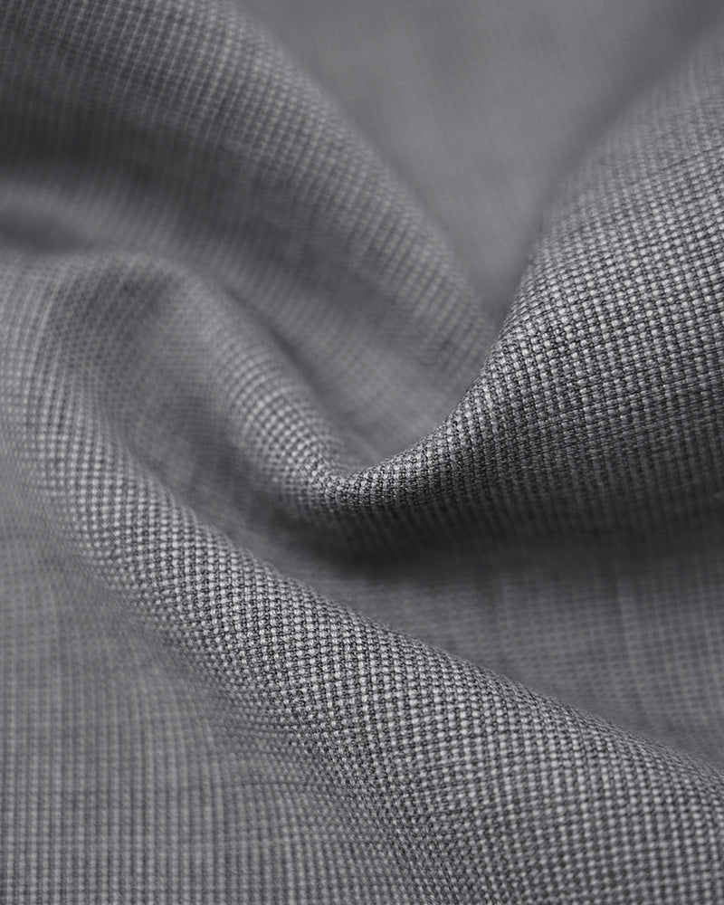 Premium Grey Shadow Stripe Blazer Suitpure