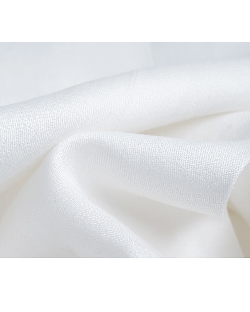 Relaxed Fit Tencel Linen Straight Pants Suitpure