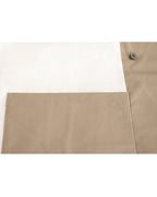 Khaki Goose Down Oversized Puffer Coat