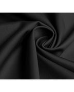 Black Bamboo Cotton Stretch Tailored Shirt Suitpure