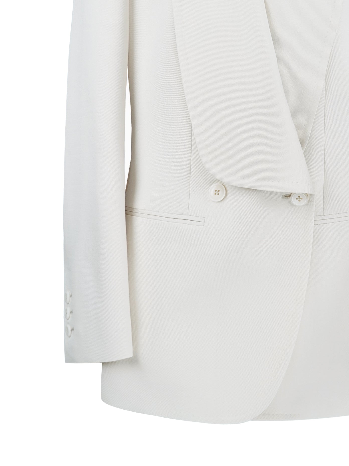 Relaxed Fit Wool Acetie Oversized Jacket Suitpure