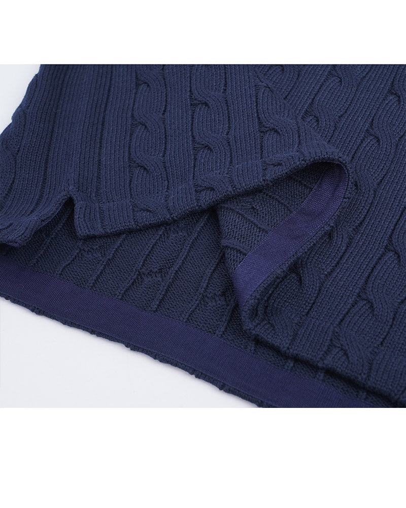 Classic Cotton Polo Shirt in Knit Fabric