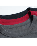 Three-Color Short Sleeve T-Shirt Suitpure