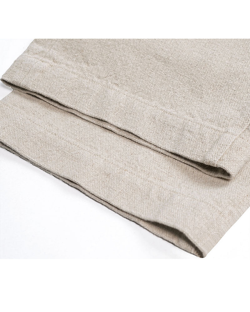 Heavyweight Tencel Linen Straight Leg Trousers Suitpure