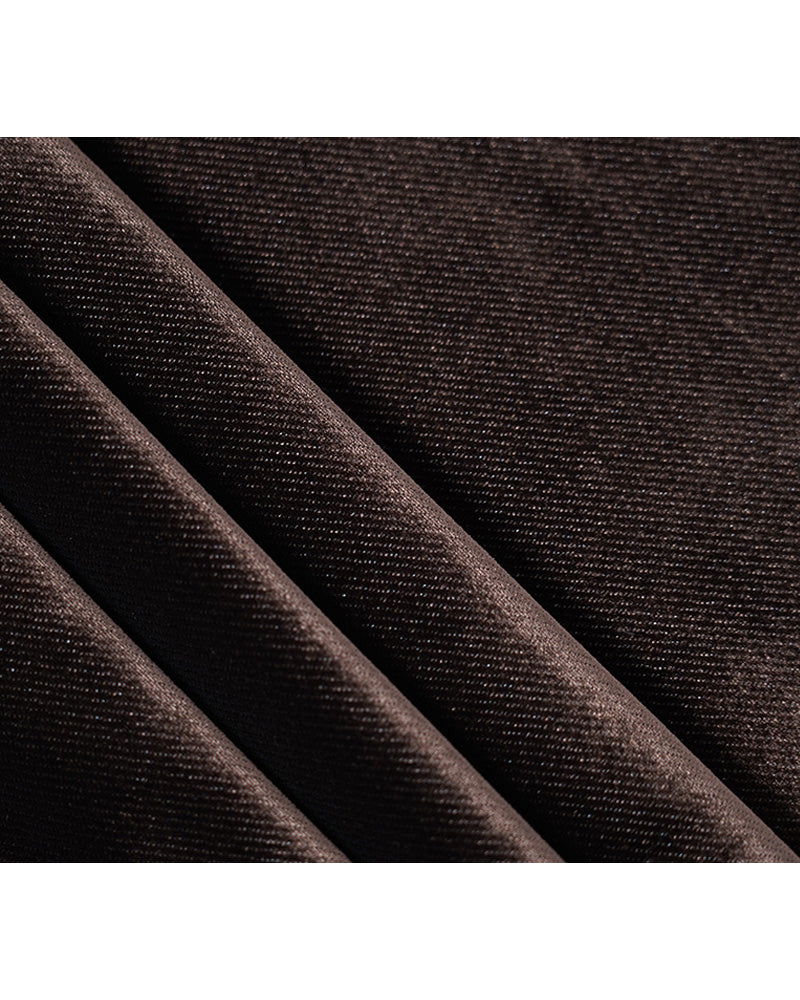Rich Brown Velvet Blazer | Relaxed Fit Suitpure