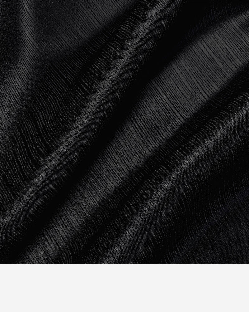 Tree Grain Acetate Shawl Collar Unlined Blazer Suitpure