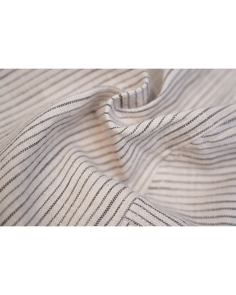 Vintage Striped Cotton Linen Newsboy Cap Suitpure