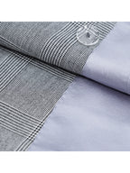 Puer Wool Prince of Wales Check Ladies Oversized Jacket Suitpure