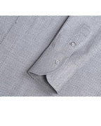 Grey Check Pointed Collar Shirt Suitpure