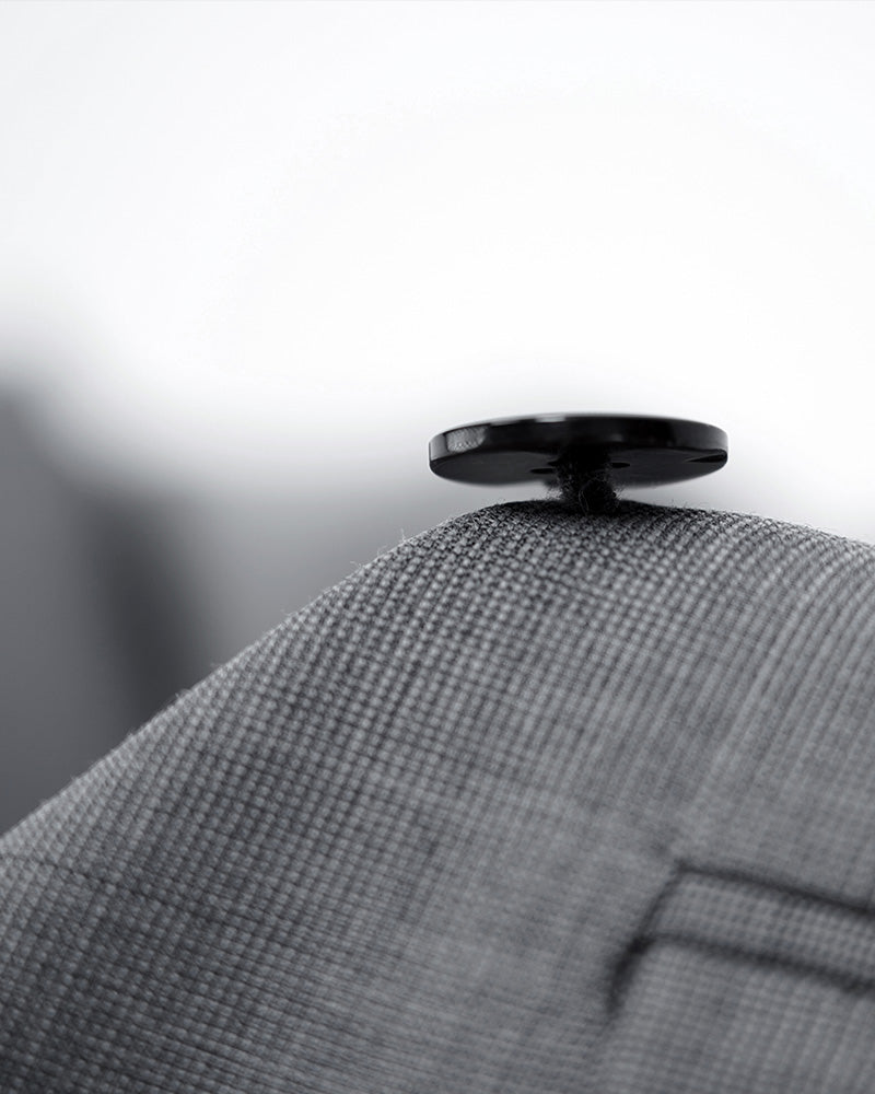 Premium Grey Shadow Stripe Blazer Suitpure