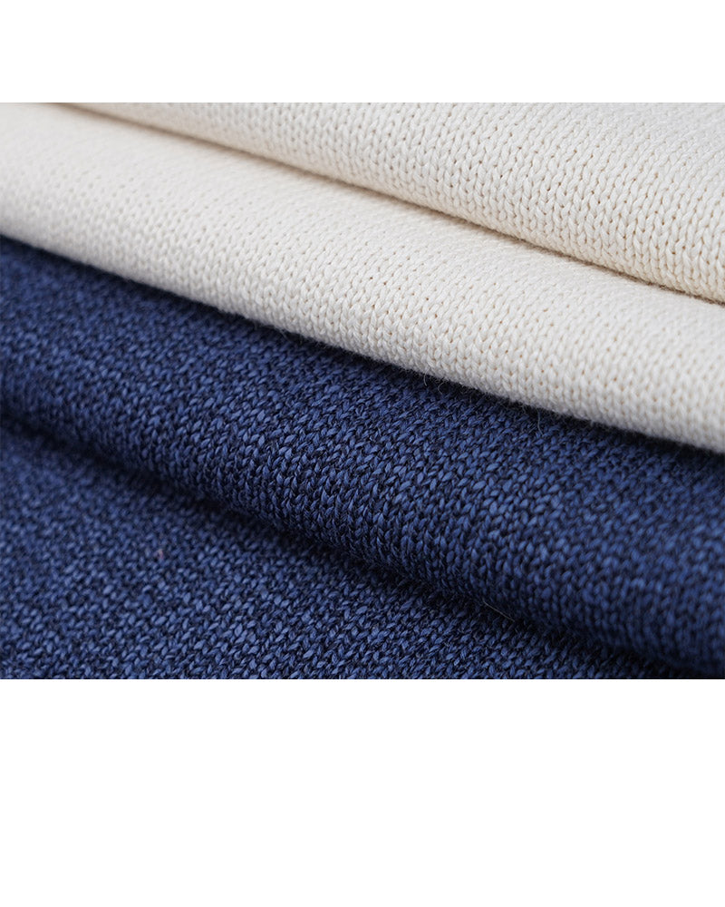 Sleeveless Washi Yarn Top with Natural Texture