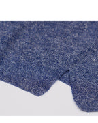 V-Neck Wool Linen Relaxed Knit Short Sleeve Top Suitpure