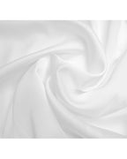 Plain White Flowing Waist-Cinching Blouse | Seamless Drape Suitpure